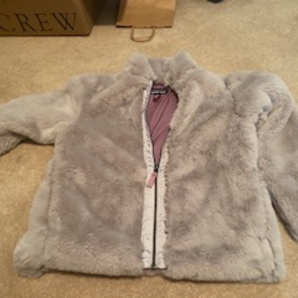 Girls faux fur winter coat - Patagonia